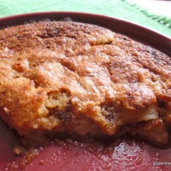 Crustless Apple Meringue Pie