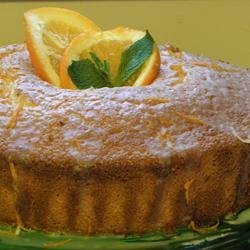 Orange Fluff Cake