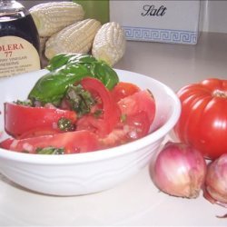 Fresh Tomato-Basil Salad/Weight Watchers