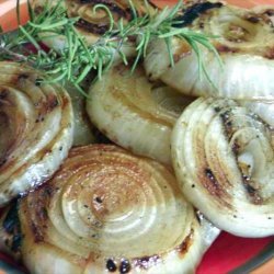 Grilled Onion With Rosemary