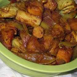 Spiced Winter Squash With Fennel