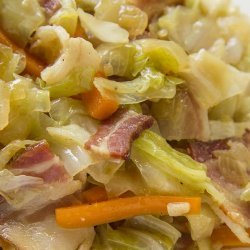 Fried Cabbage with Onions & Bacon