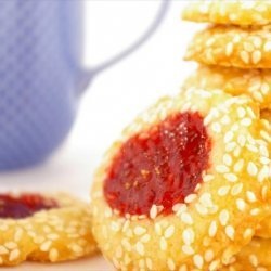 Strawberry Filled Cookies
