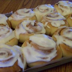 Screamin' Cinnamon Rolls with Cream Cheese Frosting