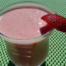 Strawberry Pineapple Breakfast Protein Shake