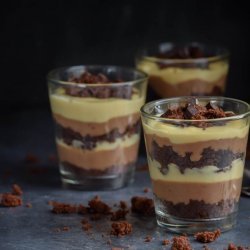 Chocolate Malted Pudding