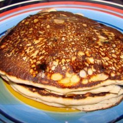 Blueberry-Sour Cream Pancakes