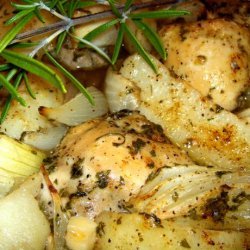 Roasted Chicken With Rosemary, Lemon and Garlic