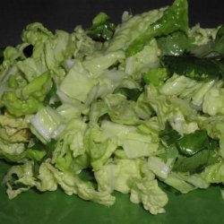 Cabbage and Sesame Slaw