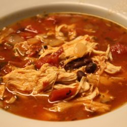 Chicken Enchilada Soup (Crock Pot)