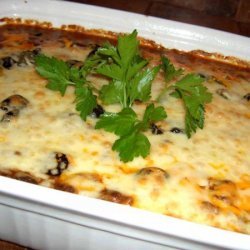 Creamy and Cheesy Beef and Bean Casserole