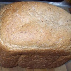 Whole Wheat, Flax & Honey Bread Machine Bread