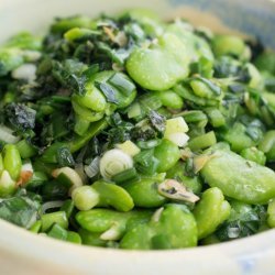 Basil-Garlic Green Beans