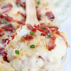 twice baked bacon and cheese potatoes