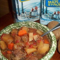 Maple Syrup Beef Stew