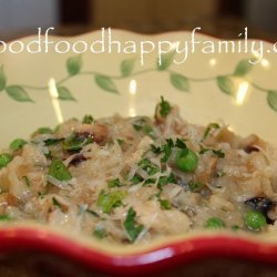 Risotto With Chicken and Caramelized Onions