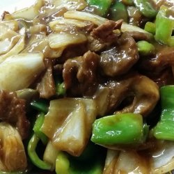 Pepper Steak With Green Peppers & Onion