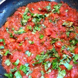 Tomato and Basil Pasta Sauce