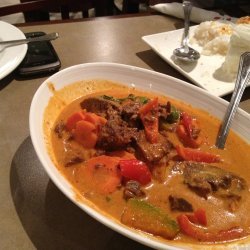 Red Beef and Pumpkin Curry