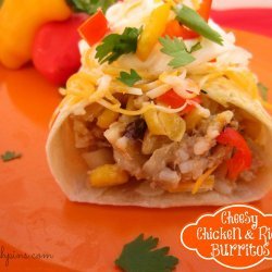 Burritos with Chicken and Rice