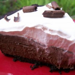 Chocolate Silk Pie With Marshmallow Meringue