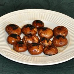 Ginger-Marinated Grilled Portabella Mushrooms