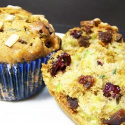 Fruit and Nut Zucchini Muffins