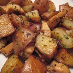 Garlic and Sage Chicken and Potato Saute