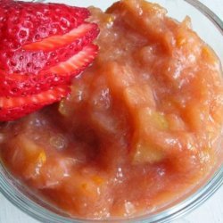 Strawberry-Rhubarb Applesauce