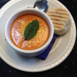 Roasted Red Pepper & Tomato Bisque