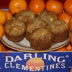 Clementine Poppy Seed Muffins