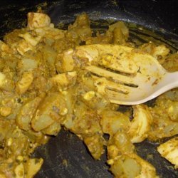 Potato and Hard Boiled Egg Curry
