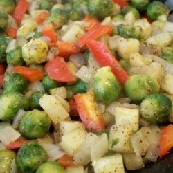Brussels Sprouts 'n Potatoes