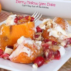 Berry-Mallow Yam Bake