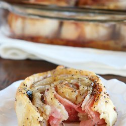 Hot Ham and Cheese Roll