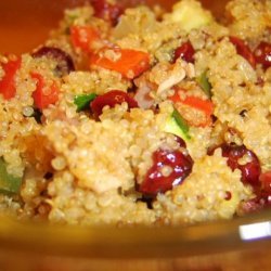 Quinoa With Ham and Cranberries