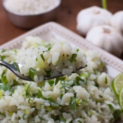 Cilantro Garlic Lime Rice