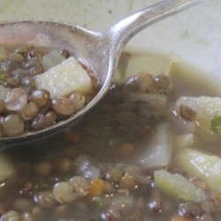 Linseneintopf – Berlin-Style Lentil Stew