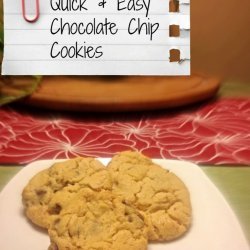 Easy Chocolate Chip Cookies