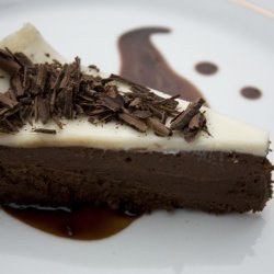 Deep Dark Chocolate Cheesecake