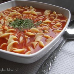 Polish Tomato Soup - Zupa Pomidorowa