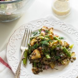Roasted Asparagus & Potato Salad