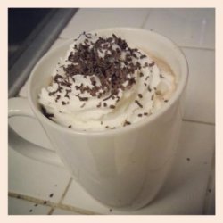 Real Peppermint Patty Hot Chocolate