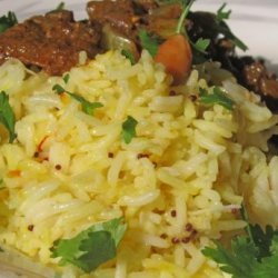 Nimbu Ka Chaval (Saffron Rice With Lime)