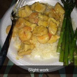 Chicken with Mango and Asparagus