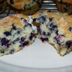 Mimi's Huge Blueberry Muffins