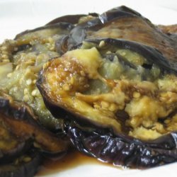Steamed Eggplant With Garlic and Chilli