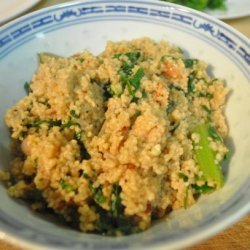 Spinach-Parmesan Couscous