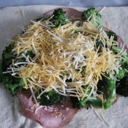 Ham & Broccoli Stromboli