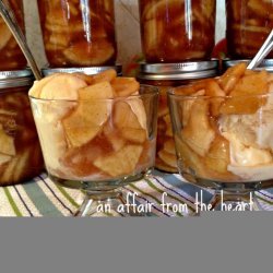 Apple Pie (Filling) in a Jar